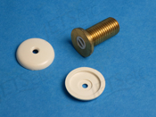 AirBrass<BR>Round 1-Hole Snap-on                             