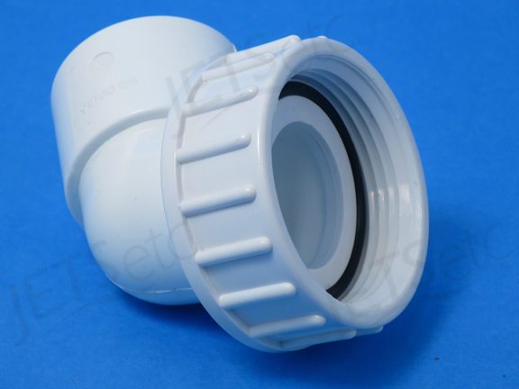 PUMP UNION 65 DEG 1 1/2 IN SLIP, ORING  92065     
