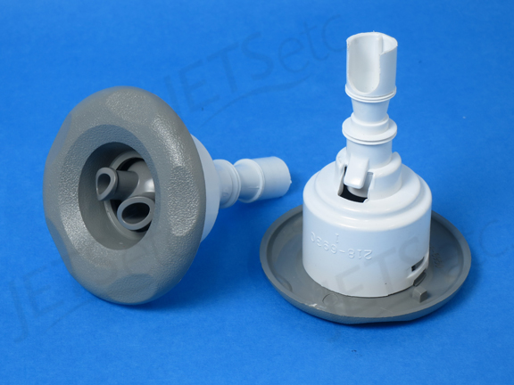 MINI STORM - TWIN ROTO - 5 POINT SCALLOP - GREY   