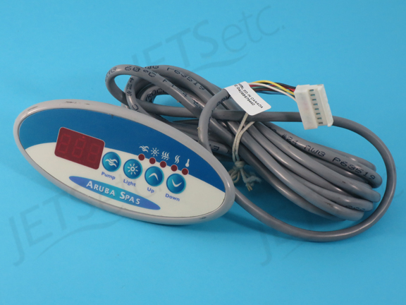 ARUBA TOPSIDE CONTROL (K-9 OVAL) SPA BUILDERS