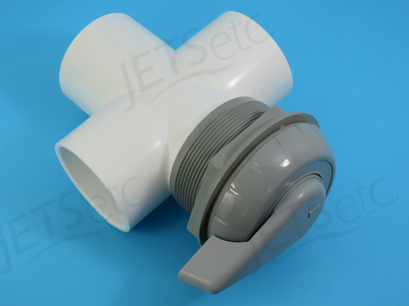 DIVERTER VALVE 2 IN, 3 WAY GREY 11-4000G          