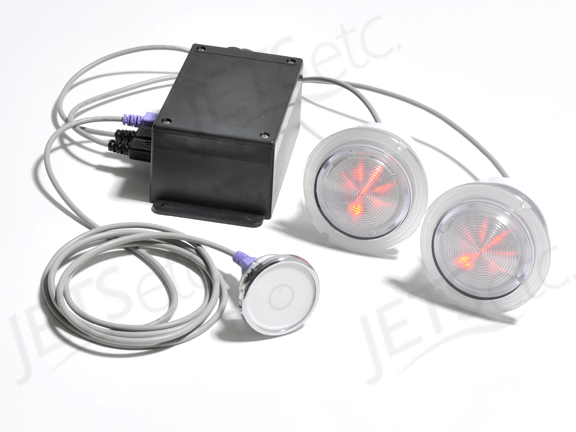 CHROMOTHERAPY KIT 2 LIGHTS, CHROME KEYPAD         