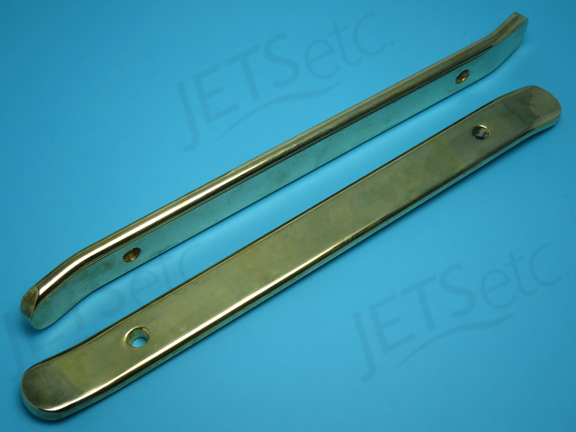 HANDLE 14 IN BRASS NO SCREW