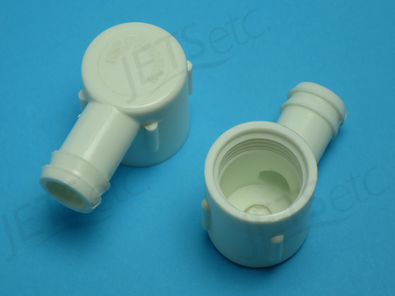B_INJECTOR ELBOW 90, THREADED, 1/2 IN, BARB       