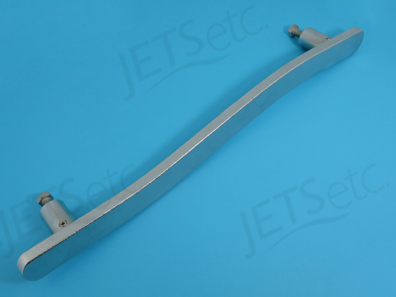 HANDLE 18 IN, 14 1/8 CENTER, WAVE STYLE - CHROME  