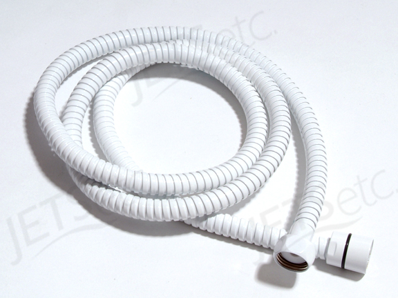 SHOWER FLEX HOSE, WHITE D585902                   