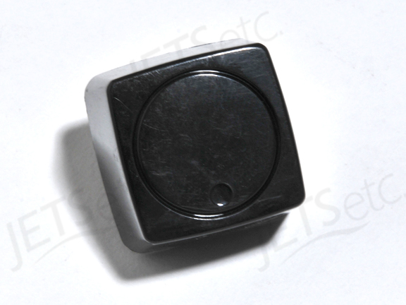JACUZZI 8611917    SMALL BLACK SQ KNOB            