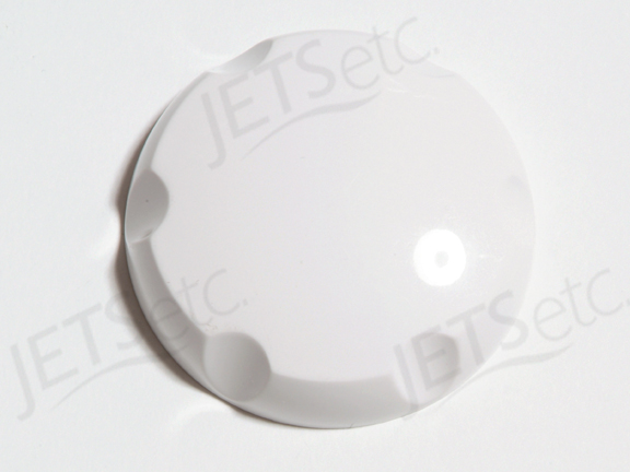 JACUZZI 9774940 KNOB SCALLOP WHITE