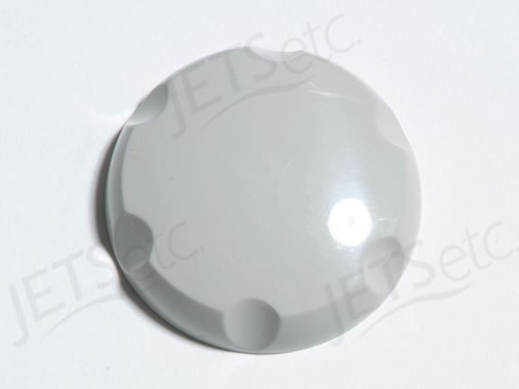 JACUZZI 9774945 KNOB SCALLOP SILVER GRAY