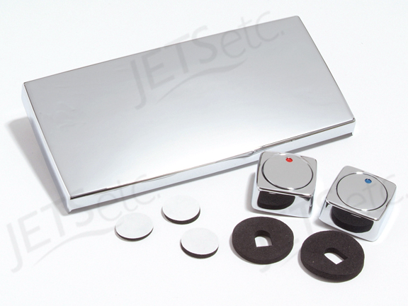 FAUCET / COVER KIT, CHROME T581827 (DISCONTINUED)