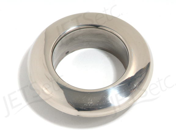 H/A CAGED ESCUTCHEON, POLISHED CHROME
