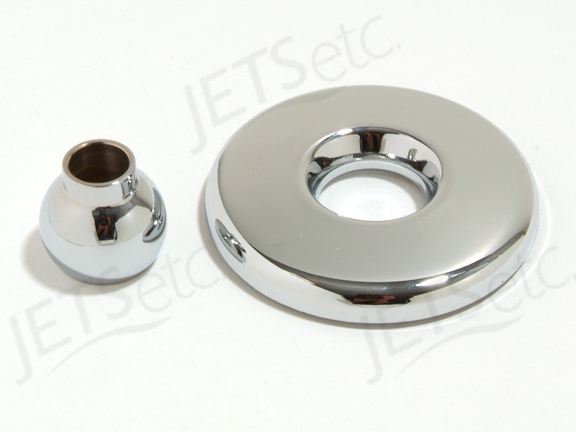 JET ESCUTCHEON 2 7/8IN METAL CHROME 28020PC       