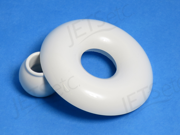AM-JET FACE AND EYEBALL, WHITE                    