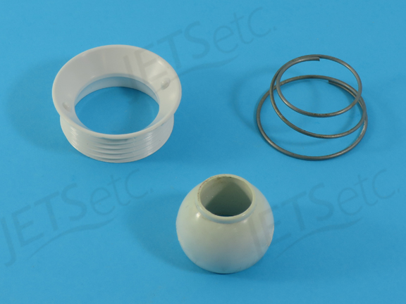 JET BALL AND RING KIT (TAPER), SUNBEC - WHITE     