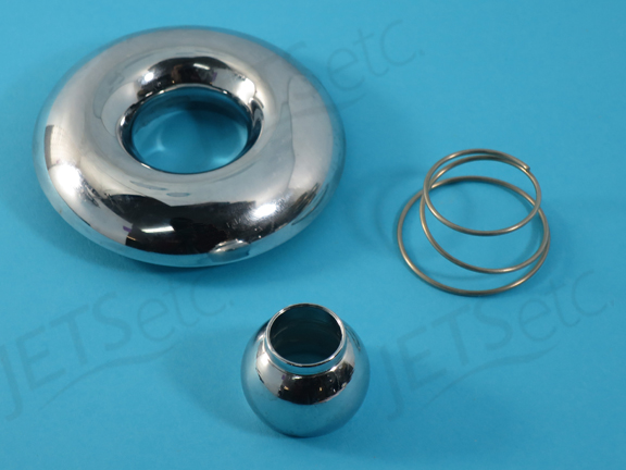 JET BALL + ESCH (THREADED), ANZEN, CHROME         