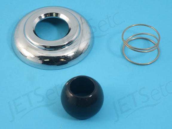 JET FACE VIP3 (ROUNDED FACE) METAL CHROME