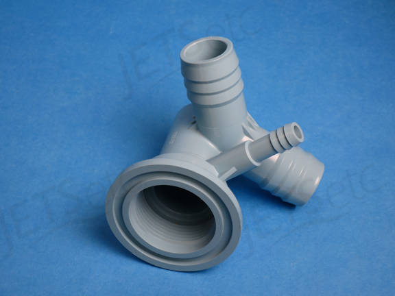 AM V JET BODY (1 X 1 X 3/8 BARB) 755009           