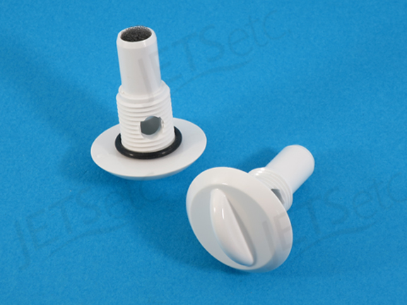 AIR KNOB HYDRO AIR (SMALL) WHITE                 