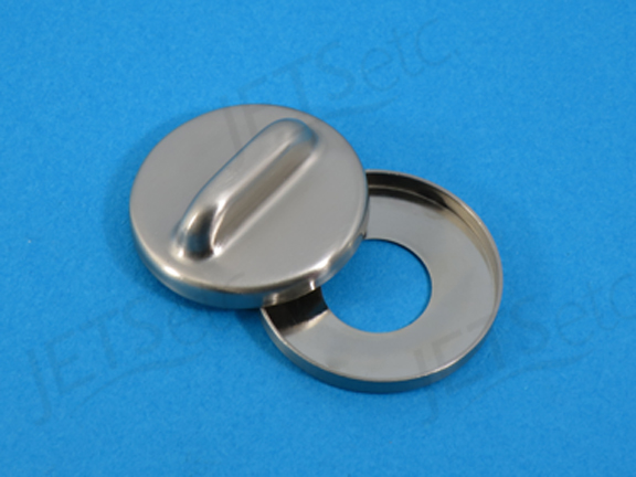 AIR KNOB SMALL ESCUTCHEON KIT S. NICKEL           