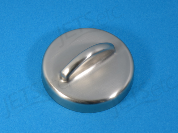 AIR KNOB LARGE - TOP ONLY - BRUSHED NICKEL