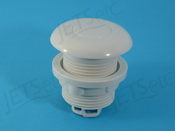 HYDRABATHS - LOW PROFILE PUSHBUTTON - WHITE       