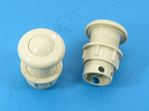 PUSHBUTTON - FUTURA 1 5/16 IN HOLE 1 7/8OD  BONE  