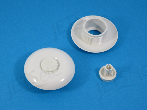 HYDRABATHS - OLD PLUS FACE BUTTON - WHITE         