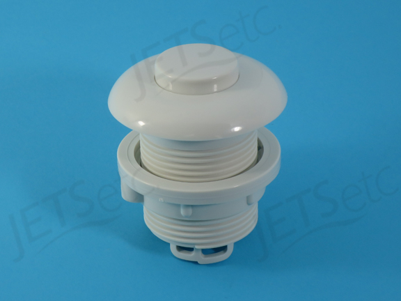 HYDRABATHS - RAISED WHITE PUSHBUTTON              