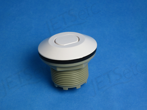 CONTEMPORARY PUSHBUTTON - WHITE B225-WF           