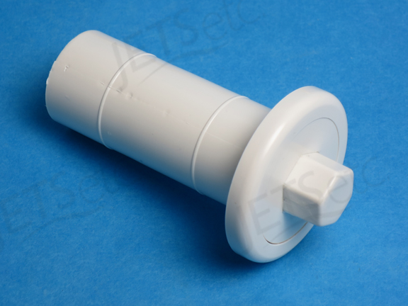 PUSHBUTTON #4 LONG FOR GUNITE - WHITE             