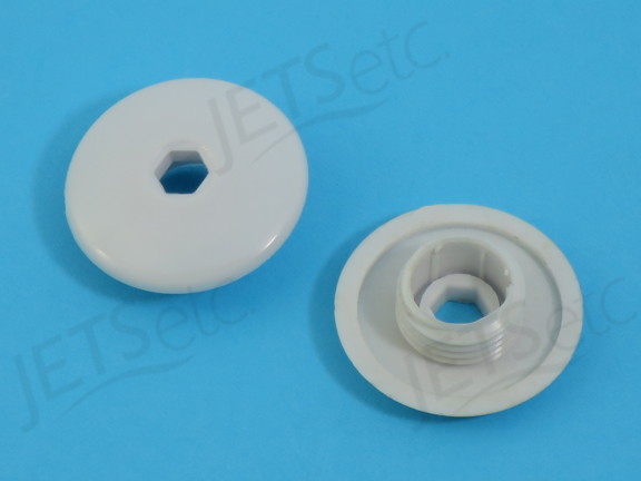 H_AIR CAP,  29MM, CENTER HOLE, PALE GREY, EACH    
