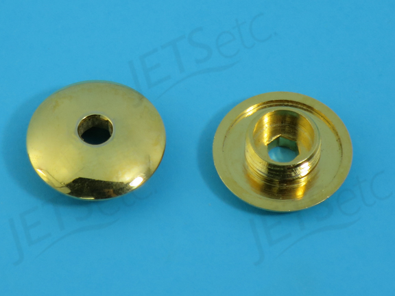 H_AIR CAP (1), 29MM, CENTER HOLE, BRASS OR GOLD   