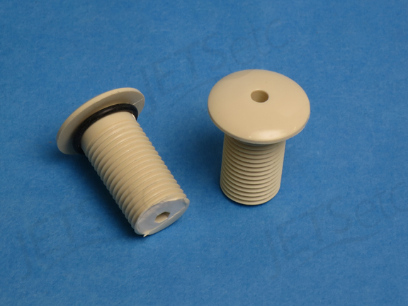 CAP AEROLUX, 1 INCH, BONE - SOLD SINGLY (1 CAP)   