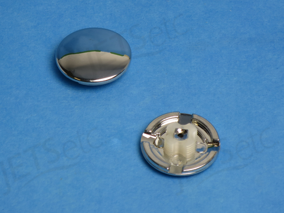 AEROMAX SCREW-ON CHROME PLASTIC MAAX              