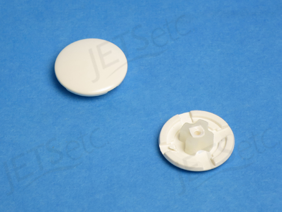 AIR CAP, AEROMAX/SENEX  SCREW-ON - WHITE          