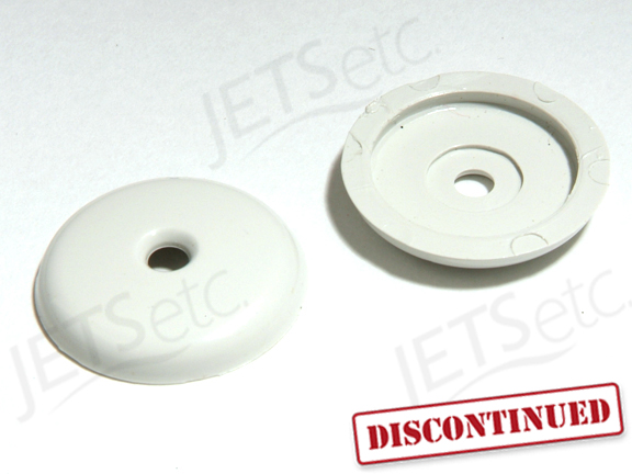 AIRBRASS - AIR CAP 1-HOLE - WHITE DISCONTINUED    