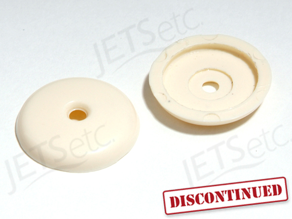 AIRBRASS - AIR CAP 1-HOLE - BONE DISCONTINUED     