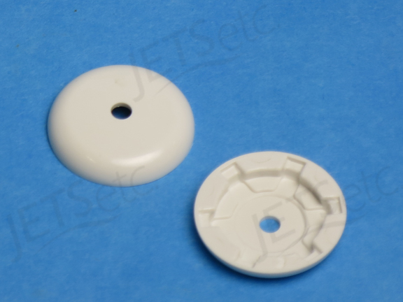 CLASSIC AIR CAP 1-HOLE, WHITE CAP-CWP             