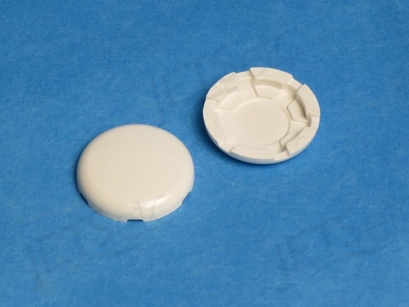 CLASSIC AIR CAP, 15/16 IN. ROUND - WHITE          