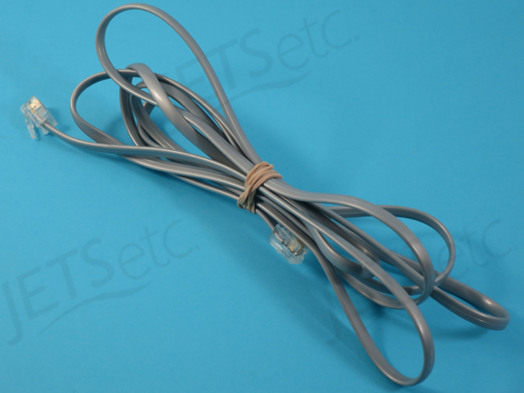 CABLE, 6 FOOT 4 PIN TELEPHONE STYLE               