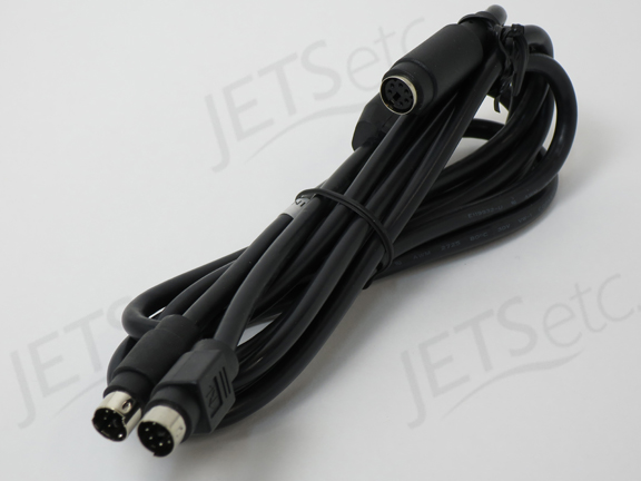 CABLE CBL-233, CHROMO, (6-PIN) CHROMO  M/F TO M   