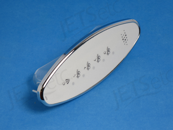 OVAL KEYPAD ASSY, COMBI, CHROME