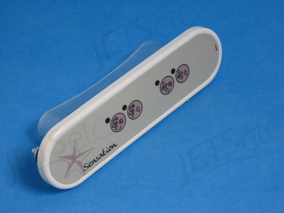 LONG KEYPAD ASSY, DUO WHITE