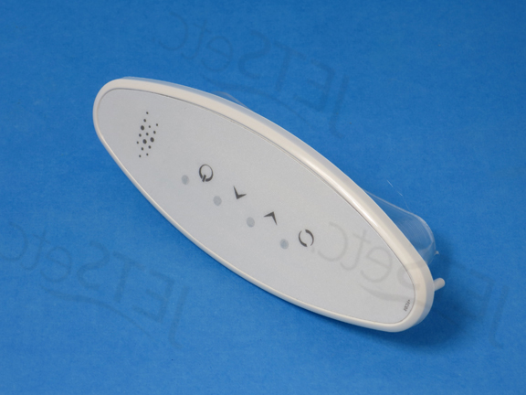OVAL KEYPAD VARIABLE, EVO-SERIES, WHITE           