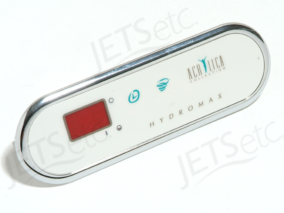 KEYPAD 01, W/P HYDROMAX DISP-25-01 (CO-01) CHROME