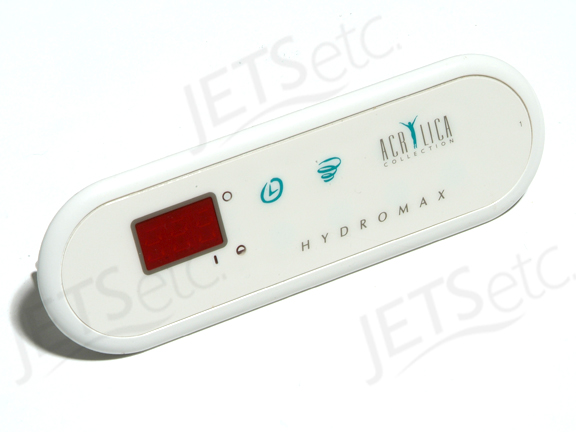 KEYPAD 01, W/P HYDROMAX DISP-25-01 (CO-01) WHITE  