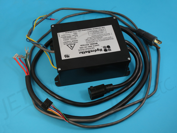 CONTROL BOX,  EC743A - 3 SPD PUMP, AUX LIGHT      