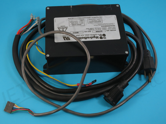 CONTROL BOX,  EC753A 3SPD PUMP, LIGHT, WLS        