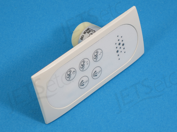 KEYPAD 5-TOUCH RECTANGLE BLWR, PUMP TIMER         
