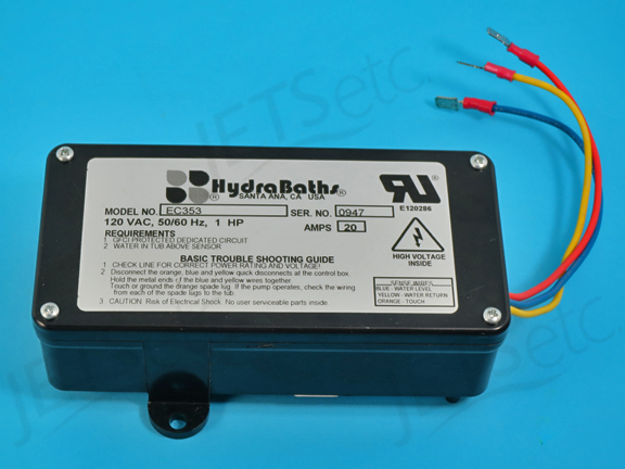 REPLACEMENT CONTROL BOX SENSATRON EC353           